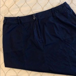 Talbots Established 1947 Navy Blue Skirt